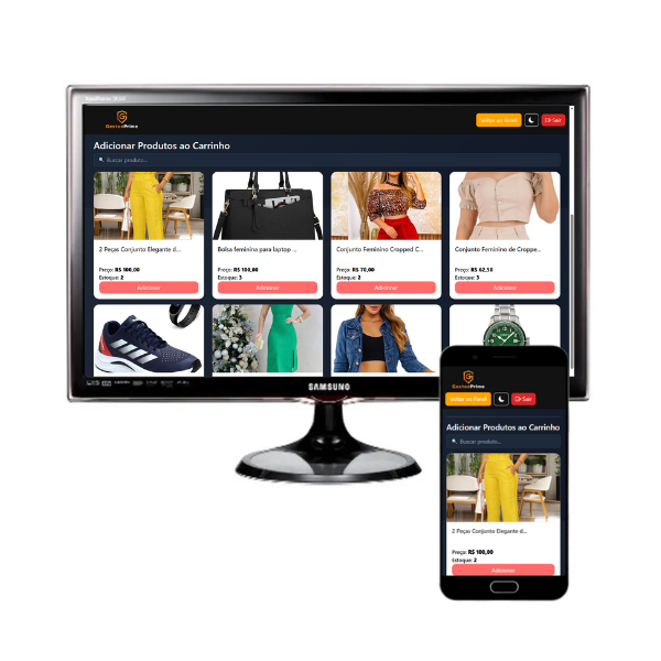 GestorPrime – Sistema Completo para Gestão de Lojas