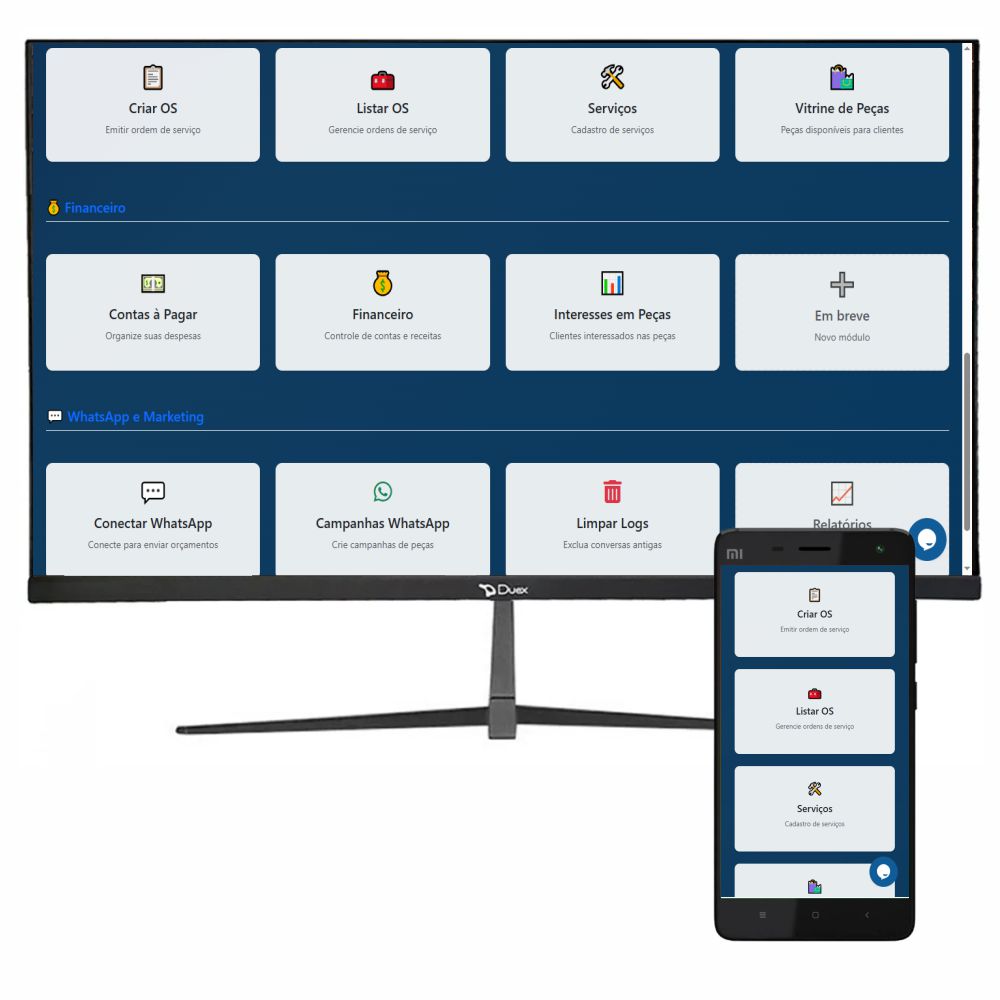 Autogestor - Sistema Para Oficinas Mecânicas E Autopeças