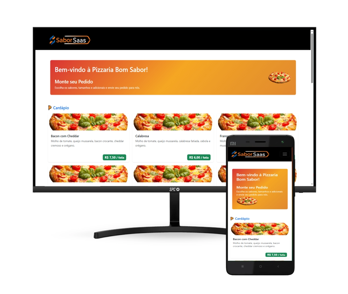 SaborSaas – Sistema Completo para Gestão de Pizzarias Online