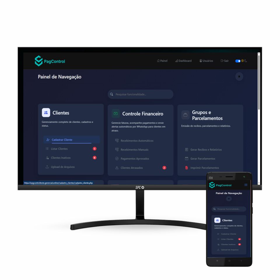Sistema PagControl – Gerenciamento Financeiro e Automação de Pagamentos